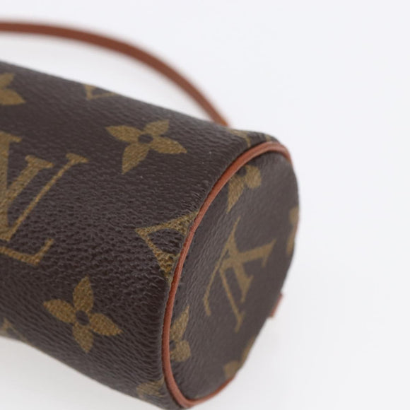 LOUIS VUITTON Monogram Papillon Pouch LV Auth 145526