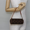 LOUIS VUITTON Monogram Papillon Pouch LV Auth 145526-19
