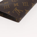LOUIS VUITTON Monogram Bucket GM Accessory Pouch LV Auth 145528-15