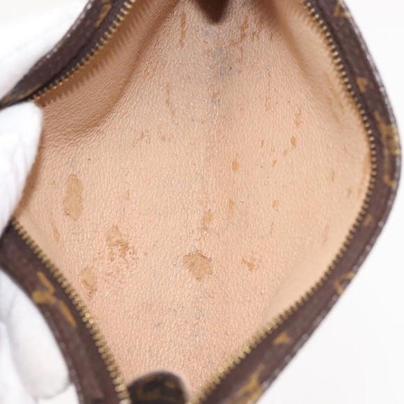 LOUIS VUITTON Monogram Bucket GM Accessory Pouch LV Auth 145528