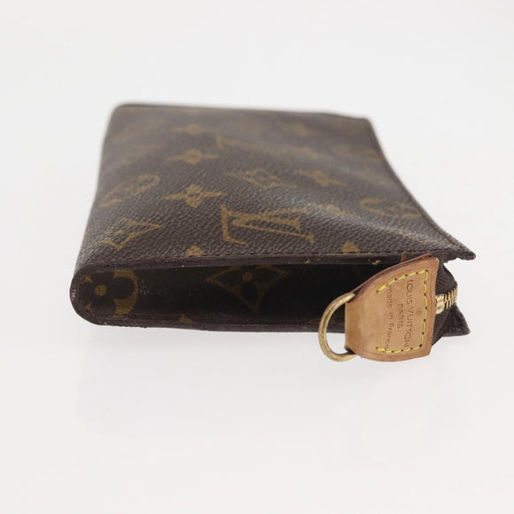 LOUIS VUITTON Monogram Bucket GM Accessory Pouch LV Auth 145528