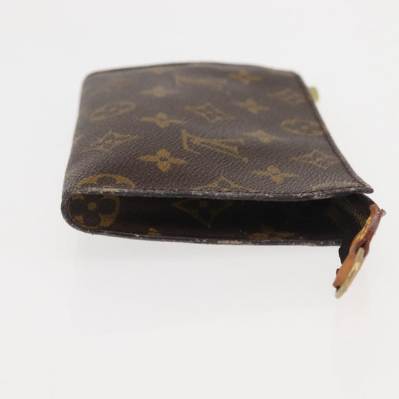 LOUIS VUITTON Monogram Bucket PM Accessory Pouch LV Auth 145529