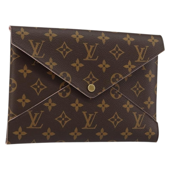 LOUIS VUITTON Monogram Clutch Bag Pochette Kirigami Pouch M62034 LV Auth 145531