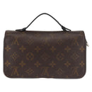 LOUIS VUITTON Monogram Macassar Zippy XL Long Wallet M61506 LV Auth 145534-2