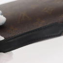 LOUIS VUITTON Monogram Macassar Zippy XL Long Wallet M61506 LV Auth 145534-7