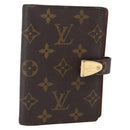 LOUIS VUITTON Monogram Agenda Partonaire PM Day Planner Cover R21029 Auth 145535-1
