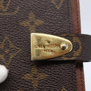 LOUIS VUITTON Monogram Agenda Partonaire PM Day Planner Cover R21029 Auth 145535-8