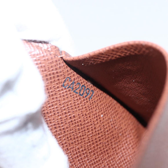 LOUIS VUITTON Monogram Agenda Partonaire PM Day Planner Cover R21029 Auth 145535