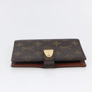 LOUIS VUITTON Monogram Agenda Partonaire PM Day Planner Cover R21029 Auth 145535-3
