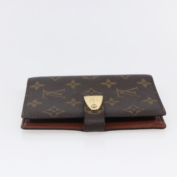 LOUIS VUITTON Monogram Agenda Partonaire PM Day Planner Cover R21029 Auth 145535
