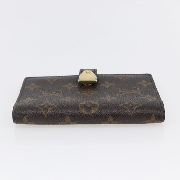 LOUIS VUITTON Monogram Agenda Partonaire PM Day Planner Cover R21029 Auth 145535