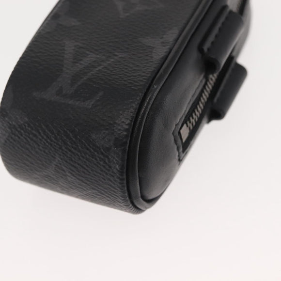 LOUIS VUITTON Monogram Eclipse Set Golf Andrews Bag Charm GI0344 LV Auth 145536