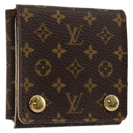 LOUIS VUITTON Monogram Jewelry case Jewelry Box LV Auth 145539