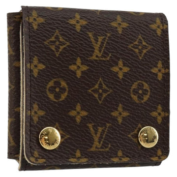 LOUIS VUITTON Monogram Jewelry case Jewelry Box LV Auth 145539