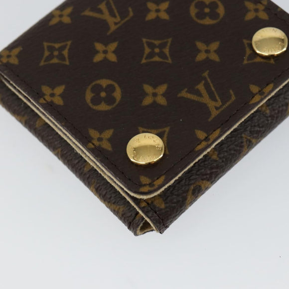LOUIS VUITTON Monogram Jewelry case Jewelry Box LV Auth 145539