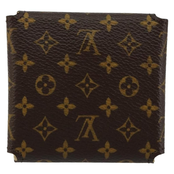 LOUIS VUITTON Monogram Jewelry case Jewelry Box LV Auth 145539