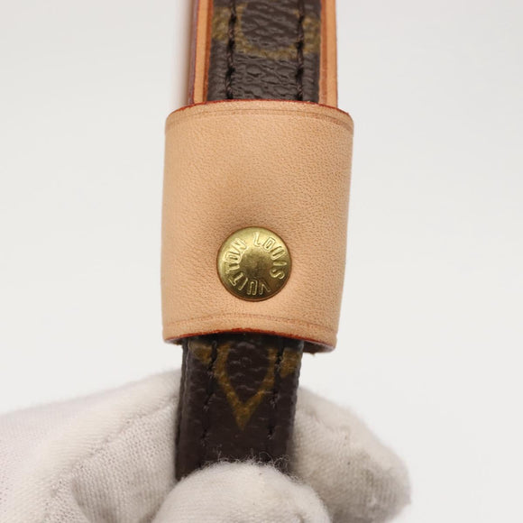 LOUIS VUITTON Monogram Less Baxter MM Dog Leash M58056 LV Auth 145540