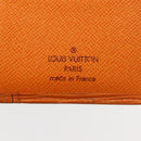 LOUIS VUITTON Epi Organizer De Poch Card Case Orange M6358H LV Auth 145541-13