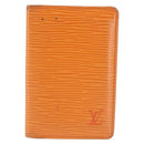 LOUIS VUITTON Epi Organizer De Poch Card Case Orange M6358H LV Auth 145541-2