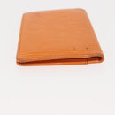 LOUIS VUITTON Epi Organizer De Poch Card Case Orange M6358H LV Auth 145541-6