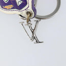 LOUIS VUITTON Porte Cles Varsity Jacket Charm Leather White MP3385 Auth 145542-9