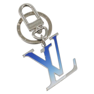LOUIS VUITTON Porte Cles Gradient Charm metal Blue MP2789 LV Auth 145543