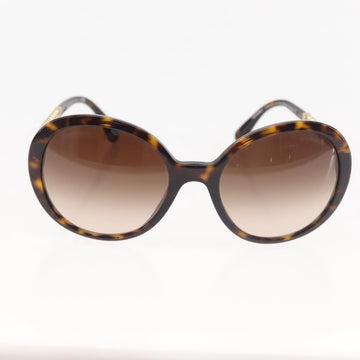 CHANEL Sunglasses plastic Brown CC Auth 145548 - 0