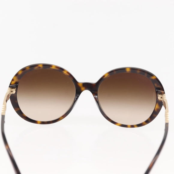 CHANEL Sunglasses plastic Brown CC Auth 145548