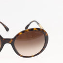 CHANEL Sunglasses plastic Brown CC Auth 145548-5