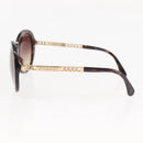 CHANEL Sunglasses plastic Brown CC Auth 145548-7