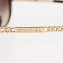 CHANEL Sunglasses plastic Brown CC Auth 145548-8
