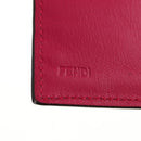 FENDI Zucca Canvas Trifold Wallet Multicolor Gold Auth 145553V-17