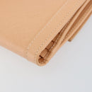 Salvatore Ferragamo Gancini Bifold Wallet Leather Pink Auth 145554-15