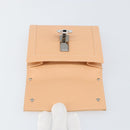 Salvatore Ferragamo Gancini Bifold Wallet Leather Pink Auth 145554-19