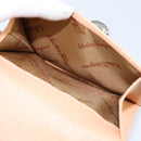 Salvatore Ferragamo Gancini Bifold Wallet Leather Pink Auth 145554-8