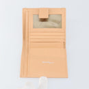 Salvatore Ferragamo Gancini Bifold Wallet Leather Pink Auth 145554-9