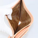 Salvatore Ferragamo Gancini Bifold Wallet Leather Pink Auth 145554-10