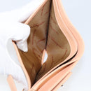 Salvatore Ferragamo Gancini Bifold Wallet Leather Pink Auth 145554-21