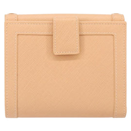 Salvatore Ferragamo Gancini Bifold Wallet Leather Pink Auth 145554 - 0