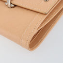 Salvatore Ferragamo Gancini Bifold Wallet Leather Pink Auth 145554-7