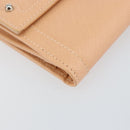 Salvatore Ferragamo Gancini Bifold Wallet Leather Pink Auth 145554-14