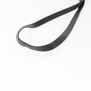 PRADA Tessuto Phone Holder Bag Nylon Black Silver Auth 145556-7