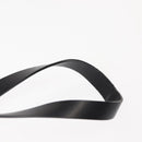 PRADA Tessuto Phone Holder Bag Nylon Black Silver Auth 145556-8