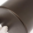 LOEWE Hand Bag Leather Brown Auth 145559-16