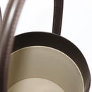 LOEWE Hand Bag Leather Brown Auth 145559-20