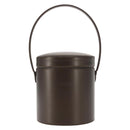 LOEWE Hand Bag Leather Brown Auth 145559-13