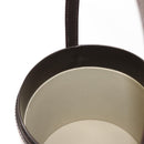 LOEWE Hand Bag Leather Brown Auth 145559-21