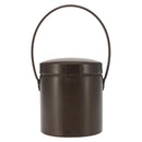 LOEWE Hand Bag Leather Brown Auth 145559-2