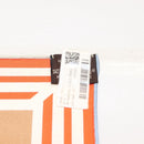 HERMES Carre 90 Scarf ""18-3-7"" Silk Orange Auth 145562-11