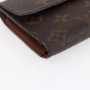 LOUIS VUITTON Monogram Portefeuille International Wallet M61217 Auth 145565-10